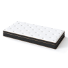 12 Inch Twin Mattress, Spring Mattress with Black-Gold Trim & White Surface, Medium Firm Support for Bedroom/Guesthouse