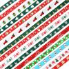 Christmas Ribbon, 15 Yards 3/8 Inch Christmas Grosgrain Ribbons for Gift Wrapping
