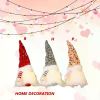 3PCS Gnome Christmas Decorations -12 Inch Light Up Christmas Gnomes Plush Doll Ornaments Glitter Sequins Swedish Hat Leprechaun Dwarf Gift Home Table