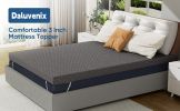 The memory foam mattress is covered with skin-friendly nano ice silk